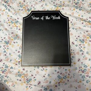 Black Chalkboard Sign